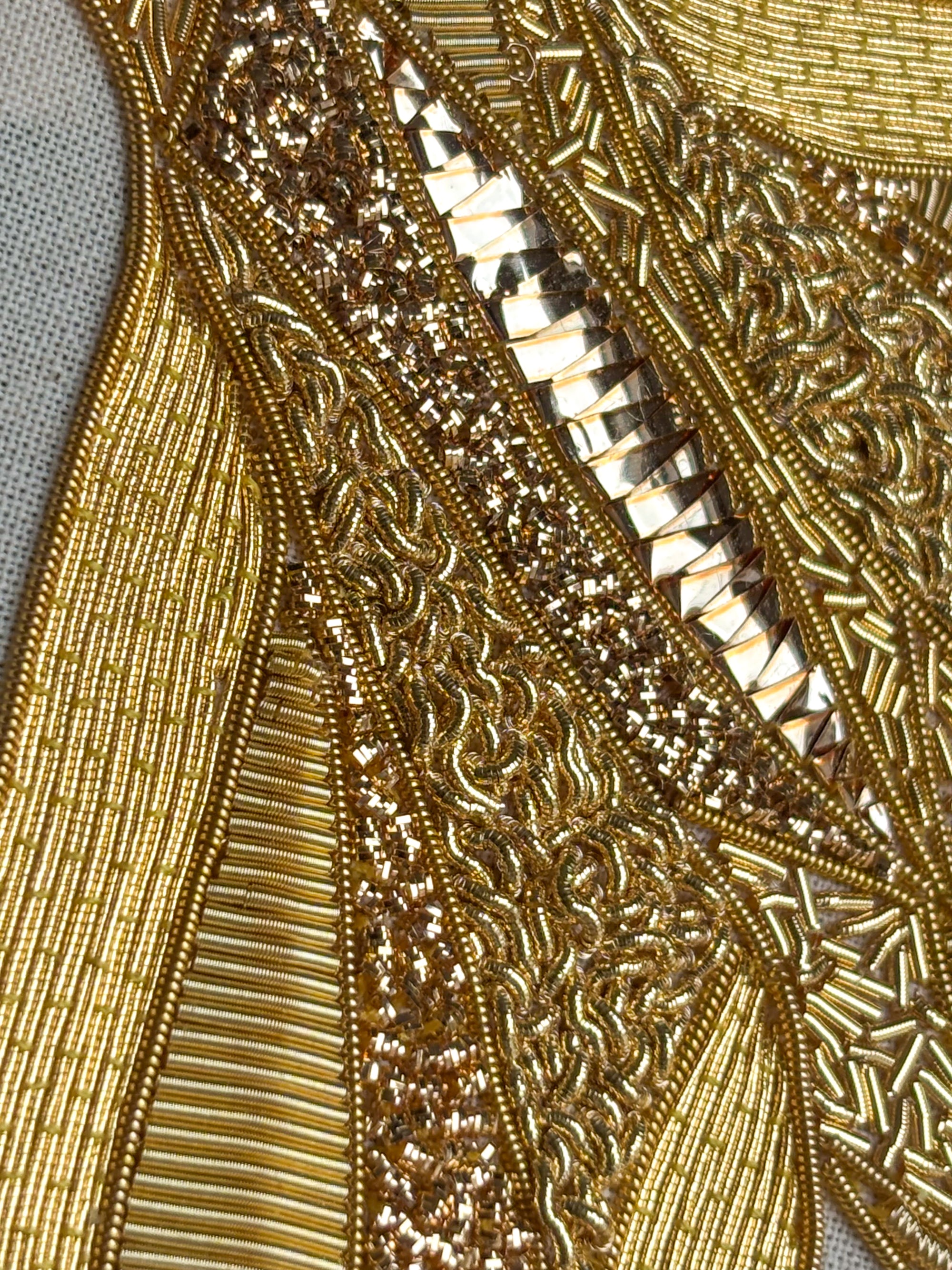 Exclusif ! L'Oiseau d'Or - Kit Broderie Or + Mellor plaqué or