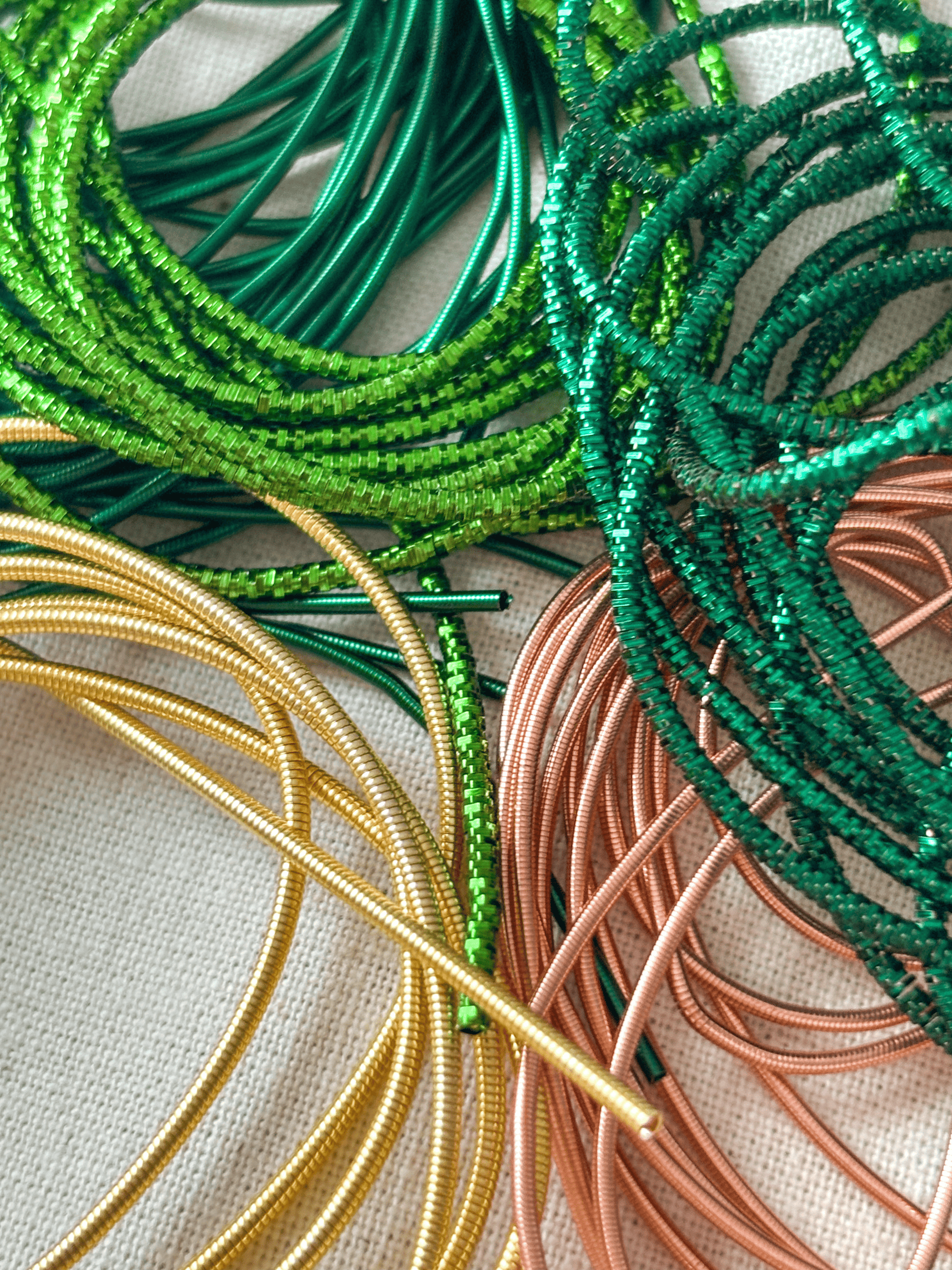 Jardin à la Française - Kit de broderie or