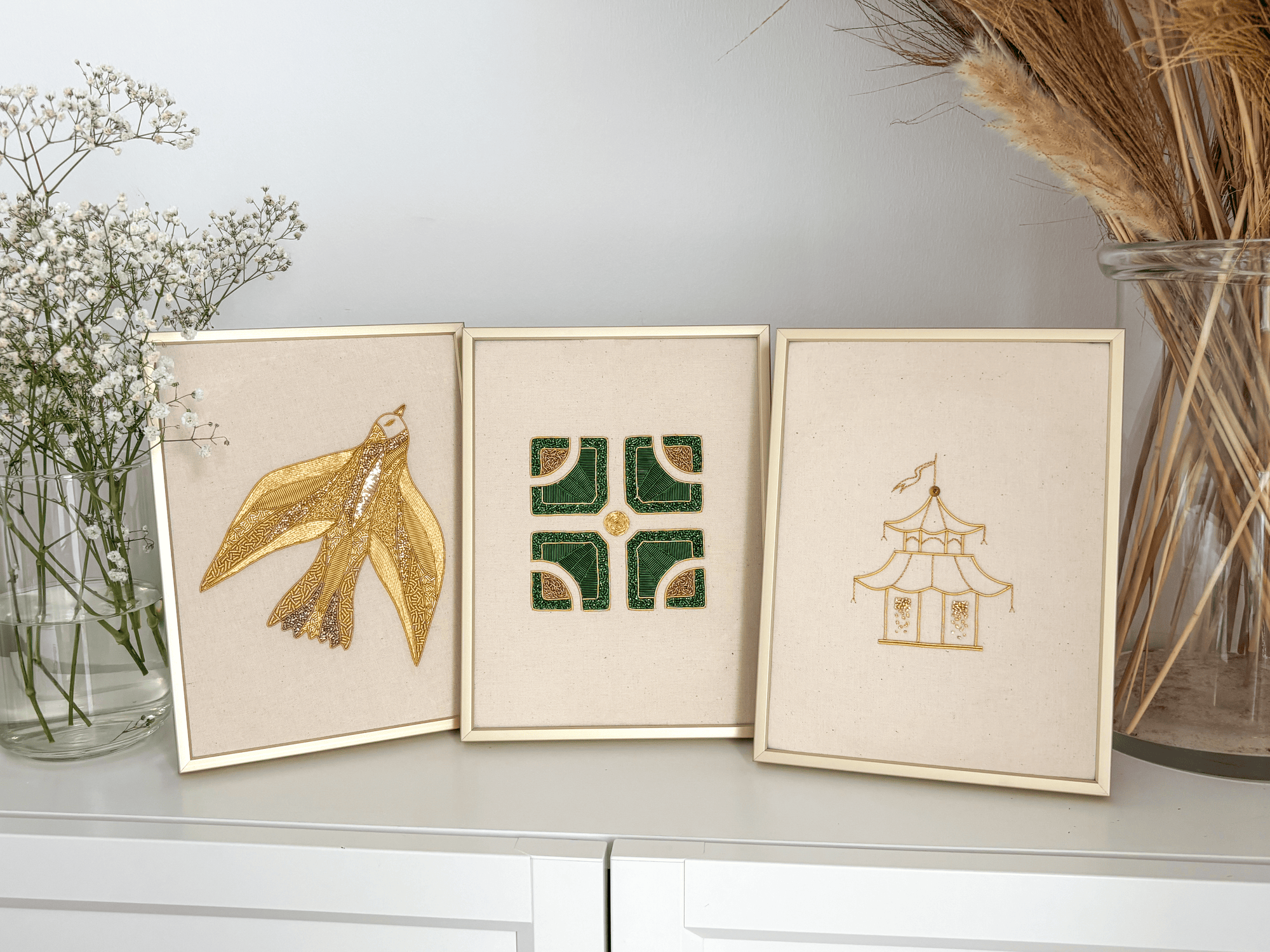 L'Oiseau d'Or - Kit Broderie Or