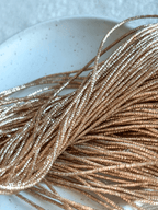 Cannetille frisée bronze - 1 mm