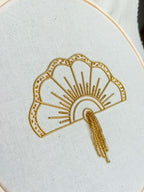 L'Eventail - Kit de Broderie Or