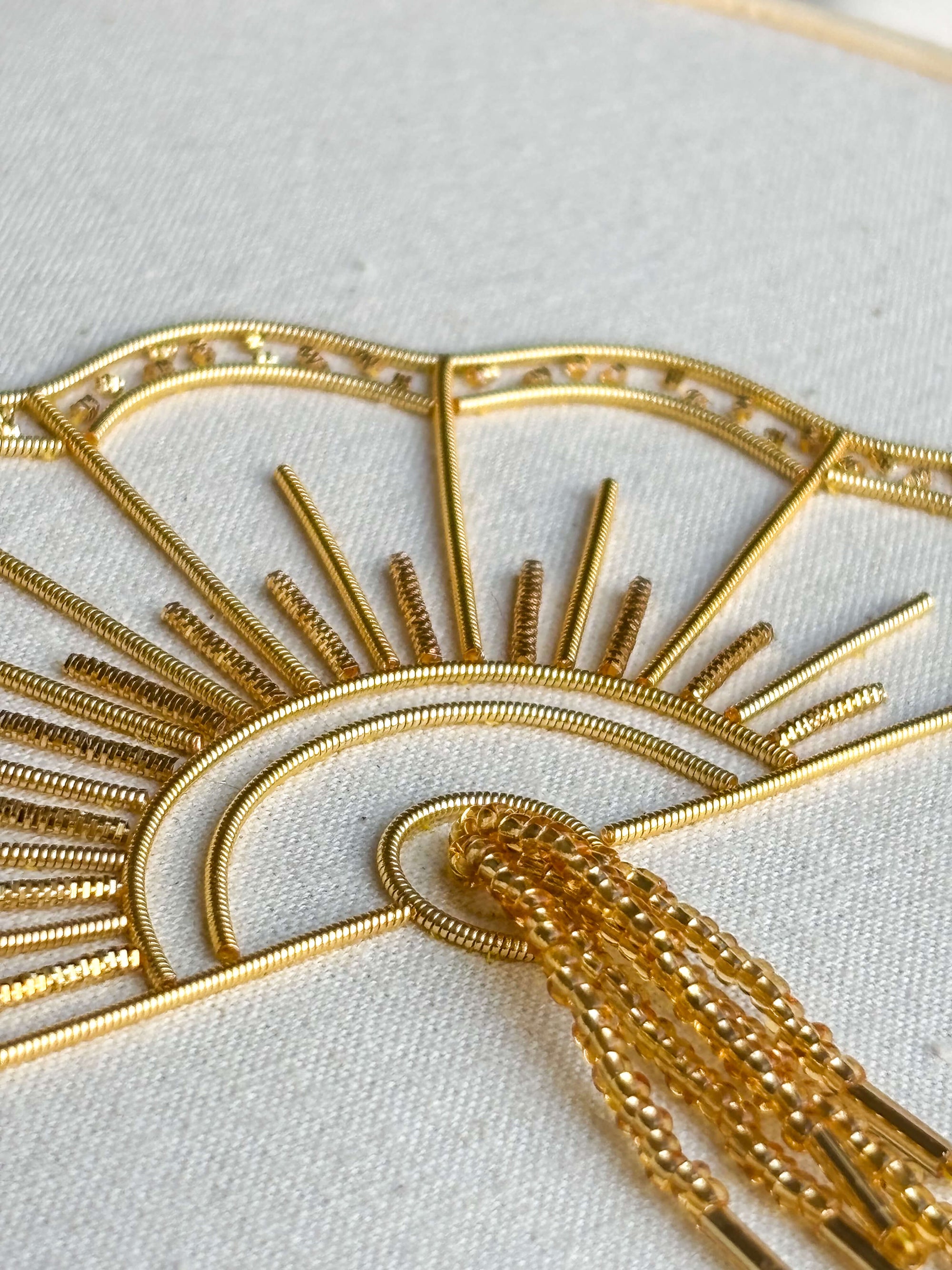 L'Eventail - Kit de Broderie Or