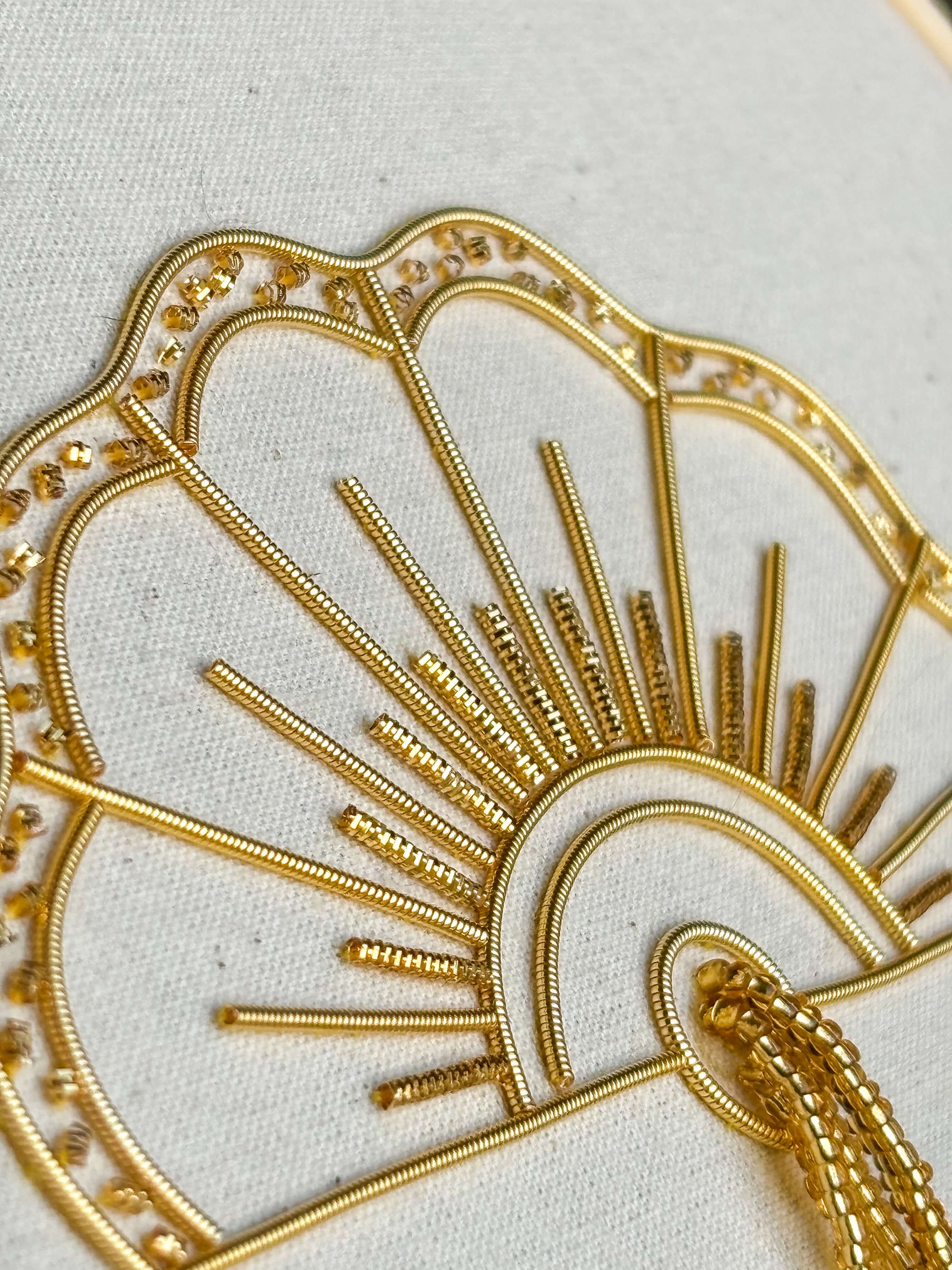 L'Eventail - Kit de Broderie Or