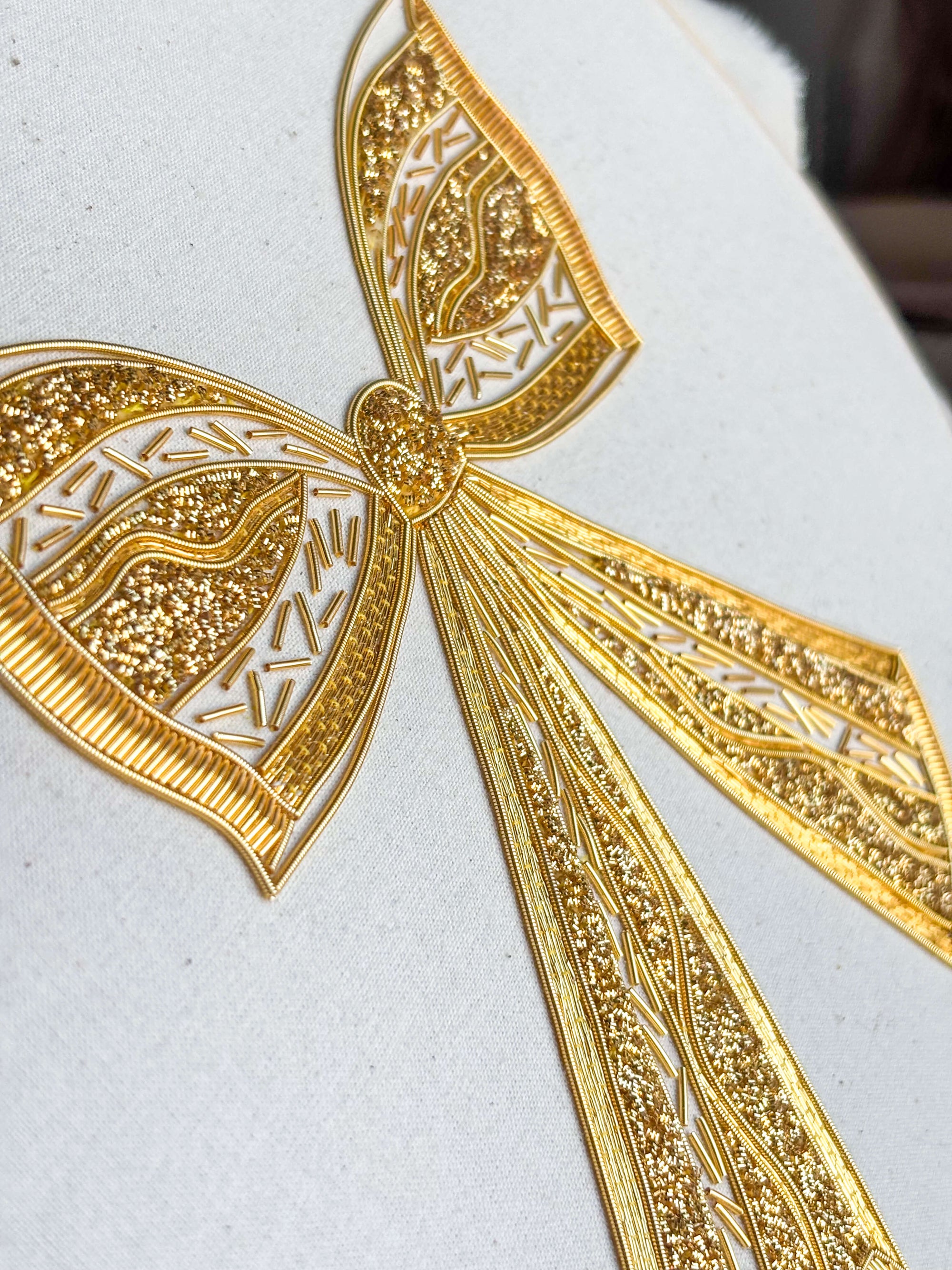 Le Ruban d'Or - Kit de Broderie Or