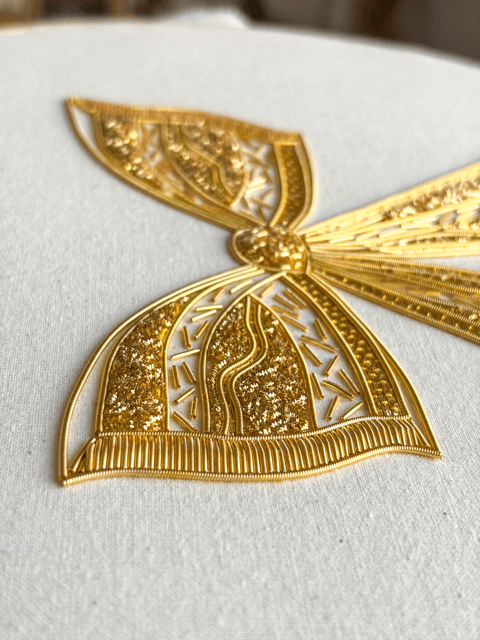 Le Ruban d'Or - Kit de Broderie Or