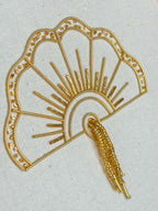 L'Eventail - Kit de Broderie Or