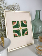 Jardin à la Française - Kit de broderie or