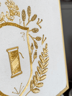 Armoiries du fil - Kit de broderie or