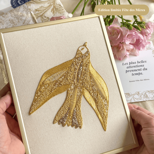 L'Oiseau d'Or - Kit Broderie Or