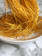 Cannetille lisse brilante or jaune - 0,5mm