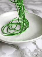 Cannetille frisée verte nénuphar - 1mm