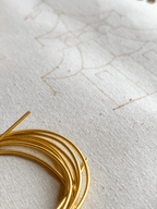 Le Temple du Jaseron - Kit de broderie or