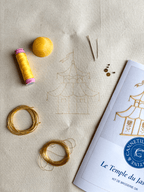 Le Temple du Jaseron - Kit de broderie or