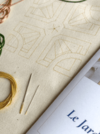 Jardin à la Française - Kit de broderie or