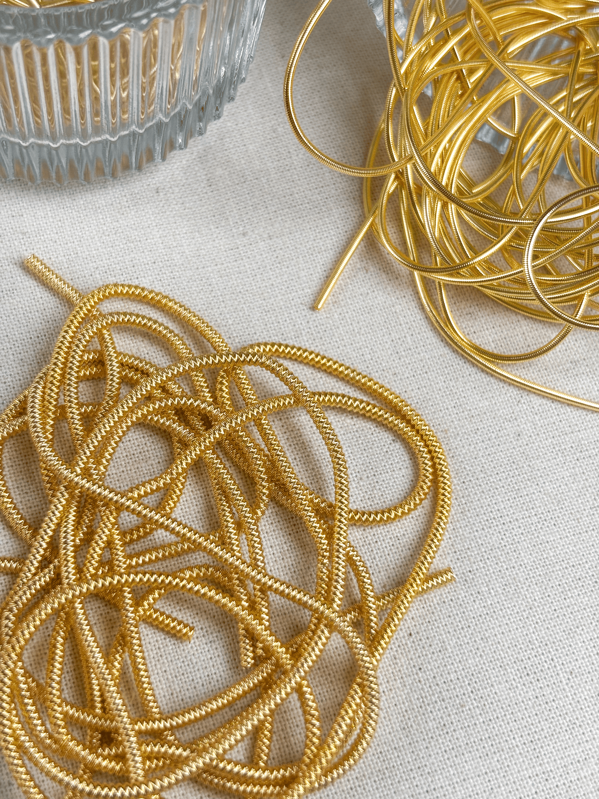 L'Oiseau d'Or - Kit Broderie Or