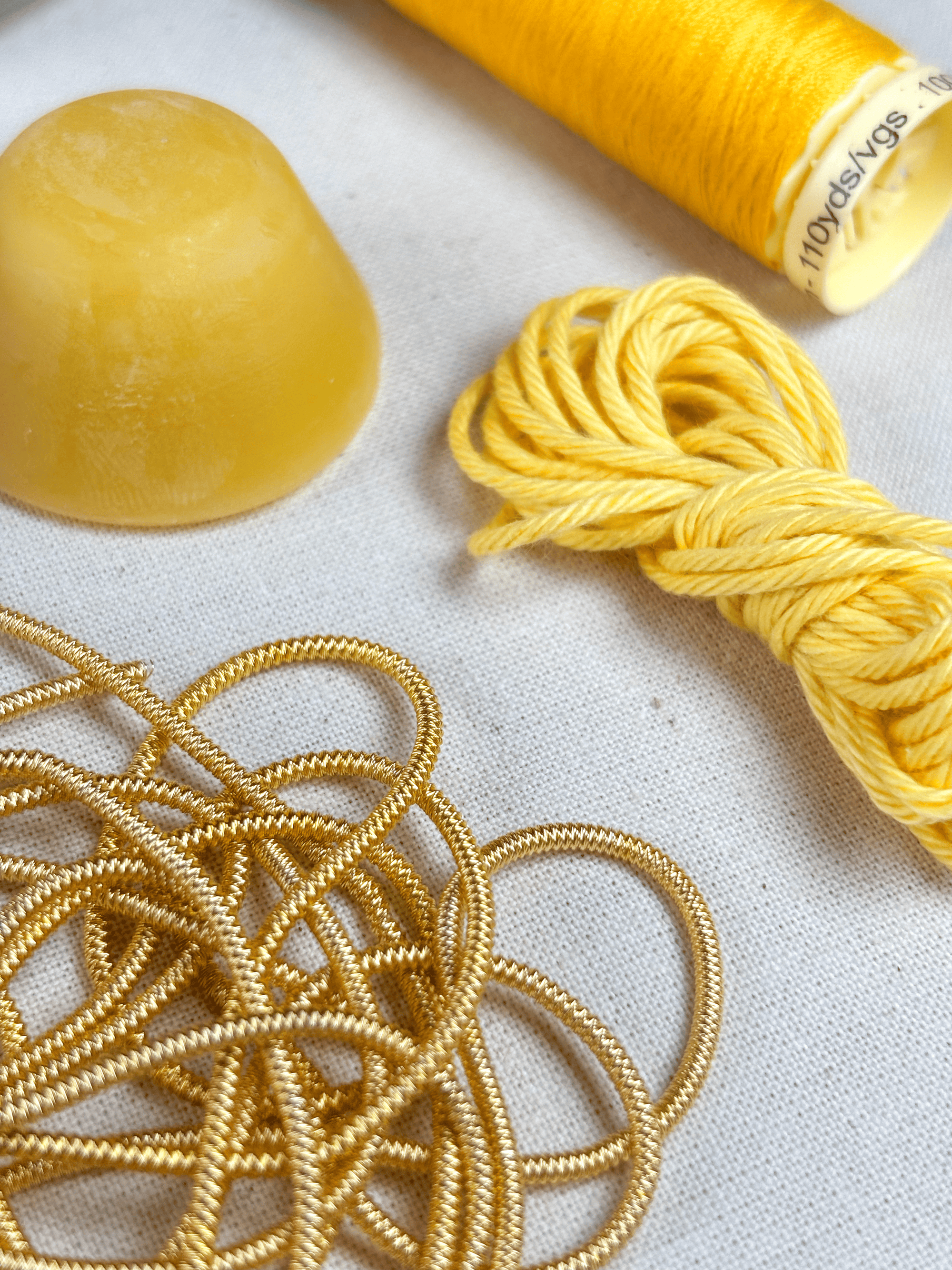 L'Oiseau d'Or - Kit Broderie Or