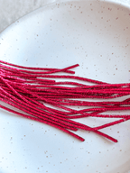 Cannetille frisée rose fushia - 1 mm