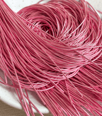 Cannetille lisse brillante rose - 1 mm