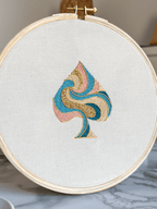 L'As de Pique - Kit de broderie or